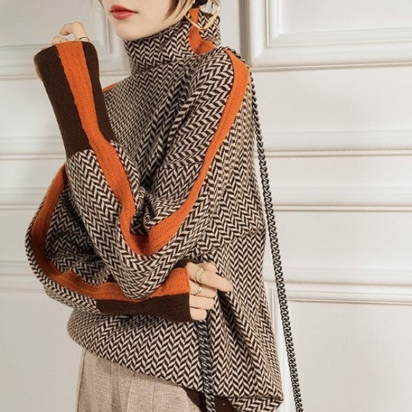 Amber | Roll Neck Sweater